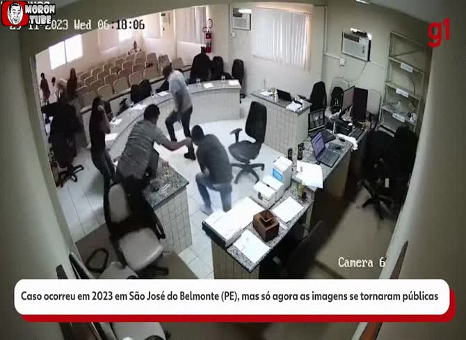 Video :During a Brazilian trial, he shoots a defendant six times (Warning - disturbing)